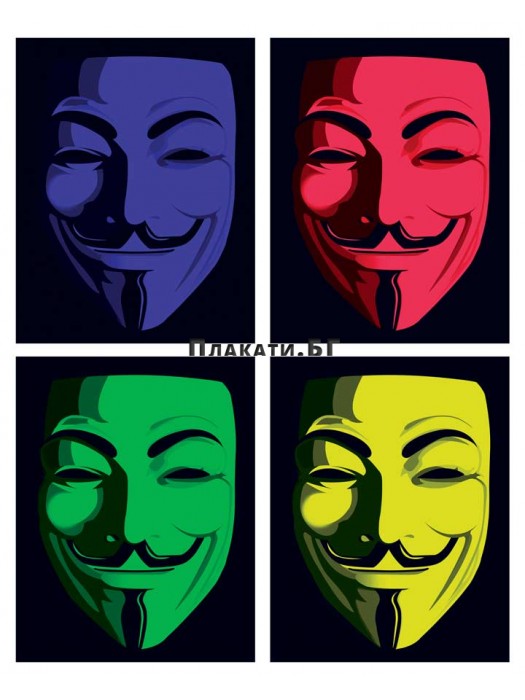 Anonymous - poster 40x50cm